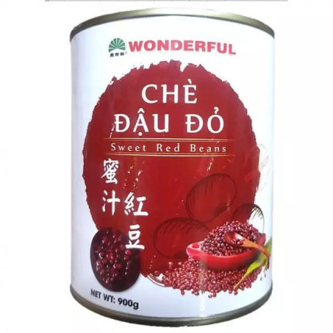 Chè Đậu Đỏ Wonderful Sweet Red Beans 900g