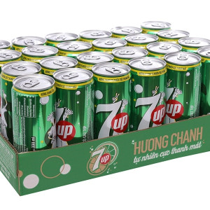 Nước ngọt 7 Up lon 320ml 