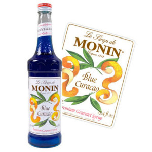 Siro cam Monin Blue Curacao Syrup 700ml