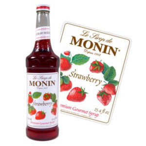 Siro dâu Monin Strawberry Syrup 700ml