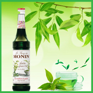 Siro vị trà xanh Monin Green Tea Syrup 700ml 