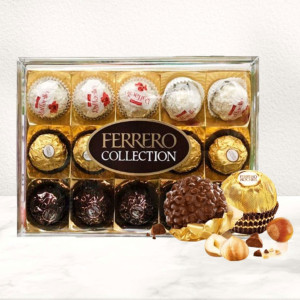 Socola và kẹo hỗn hợp Ferrero Collection 162g
