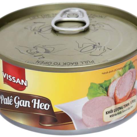 Pate gan heo Vissan 170gr