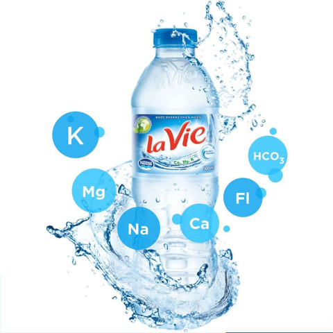 Nước khoáng La Vie 500ml