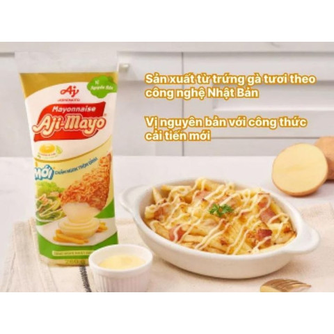 Sốt mayonnaise Aji-mayo chua béo 430g