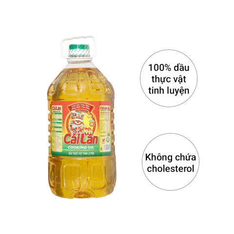 Dầu thực vật tinh luyện Cái Lân 5L