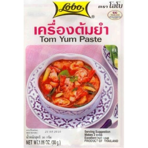 Sốt lẫu Thái vị cay Lobo Tom Yum Paste 30g