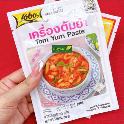 Sốt lẫu Thái vị cay Lobo Tom Yum Paste 30g