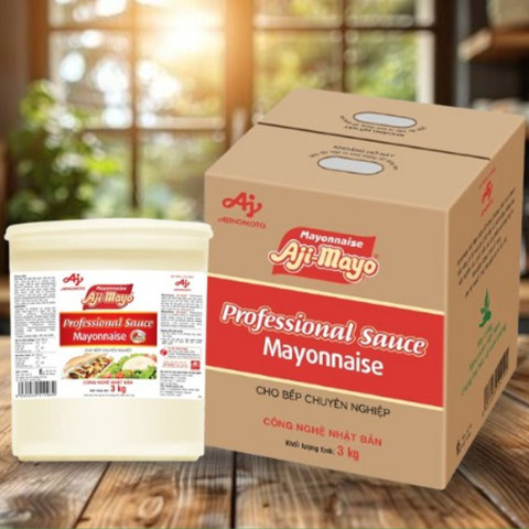 Sốt Mayonnaise Aji-mayo® Professional Sauce 3kg