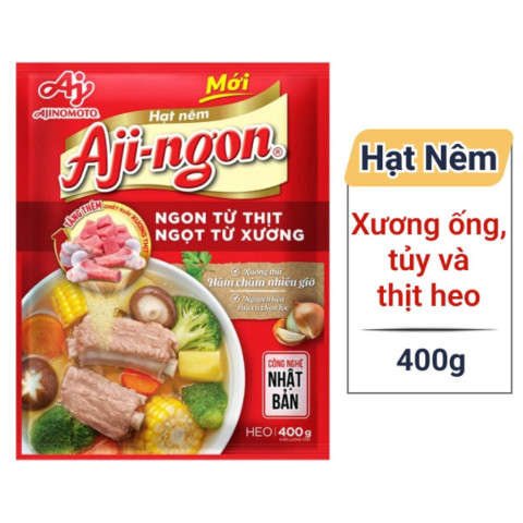 Hạt nêm Aji-ngon vị heo gói 400g
