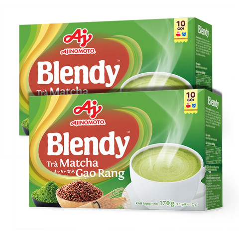 Trà matcha gạo rang Blendy hộp 170g