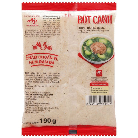 Bột canh Ajinomoto 190g