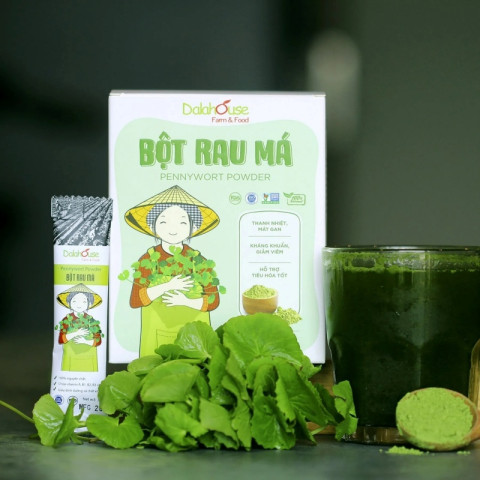 Bột rau má sấy lạnh DalaHouse 50g