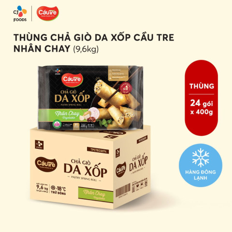 Chả Giò Da Xốp Nhân Chay Cầu Tre CJ 400g