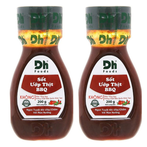 Sốt ướp thịt BBQ Dh Foods 200g