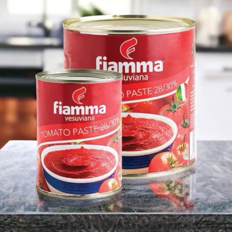 Cà Chua Xay Nhuyễn Fiamma 400gr x 24 lon