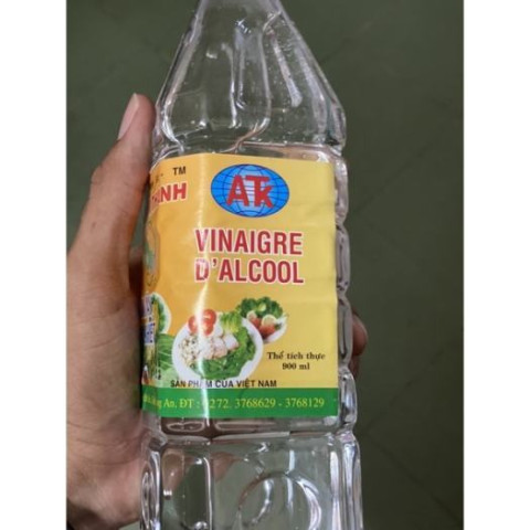 Giấm ăn tinh khiết An Kim Thành 900ml