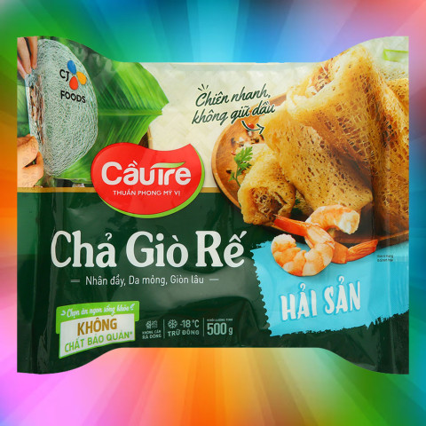 Chả giò rế Cầu Tre hải sản CJ 500g