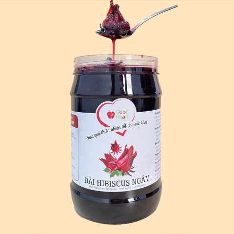 Mứt đài Hibiscus ngâm Good Heart 1kg