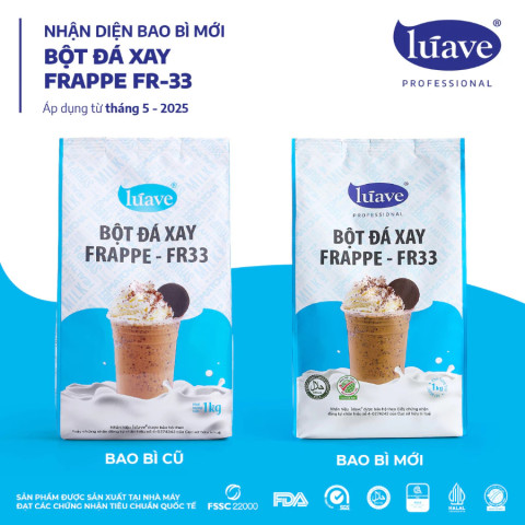 Bột Đá Xay Frappe FR33 Lúave 1kg