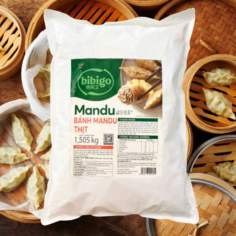 Bánh Xếp Nhân Thịt Mandu Bibigo CJ 1505 gr
