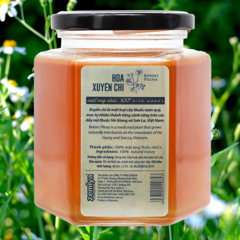 Mật ong chín hoa xuyến chi Honimore hũ 500g