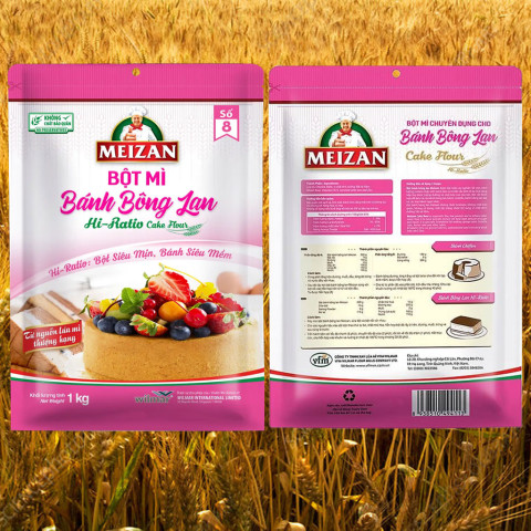 Bột mì Bánh Bông Lan Meizan 1kg
