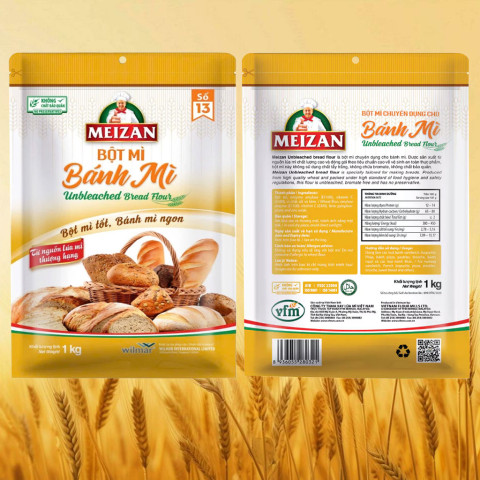 Bột mì Bánh Mì Meizan 1kg