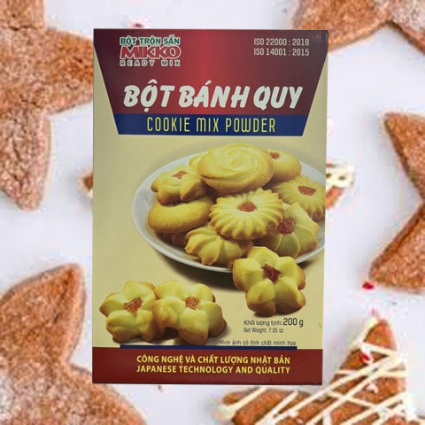 Bột Bánh Quy Mikko Cookie Mix Powder 200gr