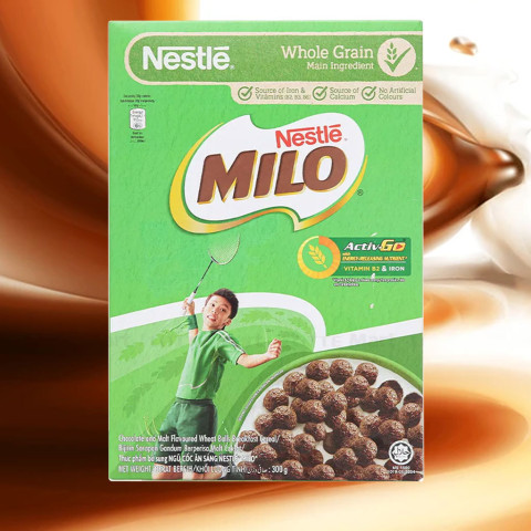 Bánh ngũ cốc ăn sáng Nestlé Milo 300g