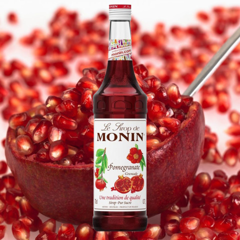 Sirô Lựu Quả Monin Pomegranate Syrup 700ml