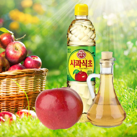 Giấm táo Hàn Quốc Ottogi 500ml