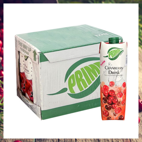 Nước Ép Nam Việt Quất Prima Craneberry Drink 1 lít