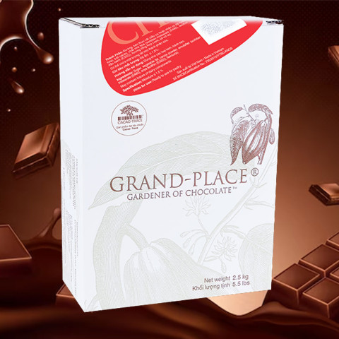 Sô-cô-la Grand-Place Chips Đen Puratos 2.5kg