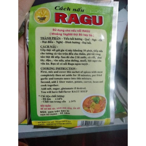  Gia vị nấu Lagu 500g