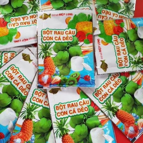 Bột Rau Câu Con Cá dẻo Hiệp Long