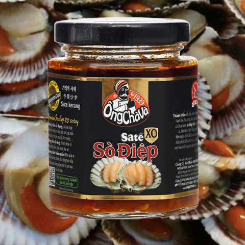 Sa tế sò điệp XO Ông Chà Và hũ 180g