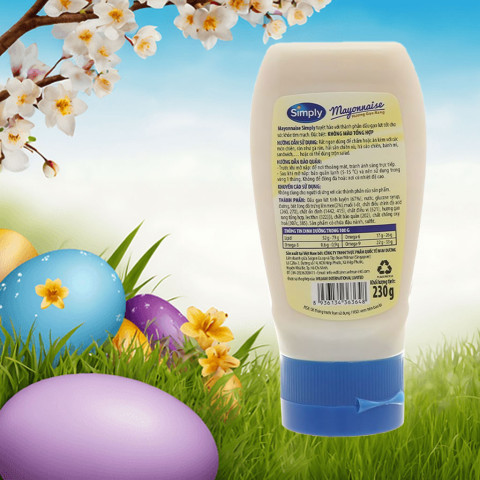 Sốt mayonnaise Simply hương gạo rang 230g