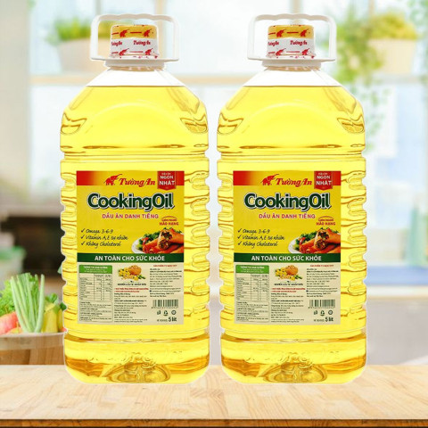 Dầu thực vật Tường An Cooking Oil 5 lít