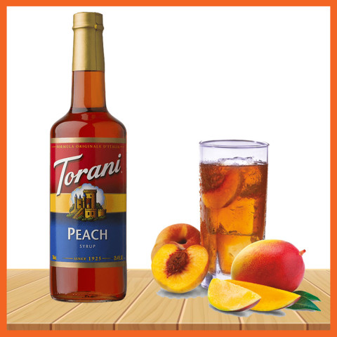 Siro Đào Torani Peach Syrup 750ml