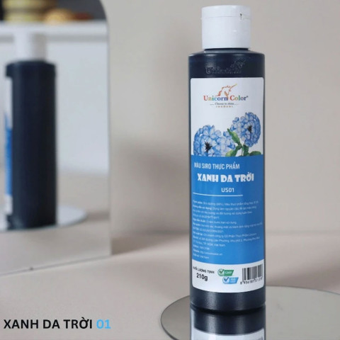 Màu Thực Phẩm Xanh Da Trời Unicorn 210g