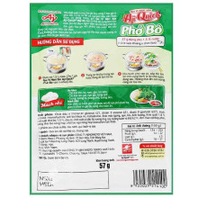 Gia vị nêm sẵn Aji-Quick phở bò 57g