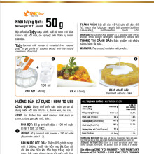 Bột cốt dừa Tài Ký Coconut Milk Powder 50g