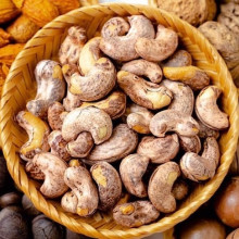 Hạt điều rang còn vỏ lụa 500gr