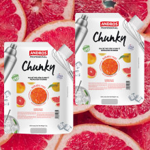 Mứt Bưởi Đỏ & Yuzu Andros Chunky 1kg