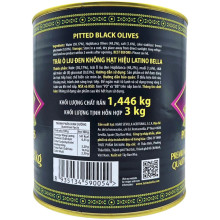 Quả Ô Liu Đen Tách Hạt Latino Bella 3KG F122171