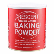 Bột nổi Crescent Double Acting Baking Powder 2721g