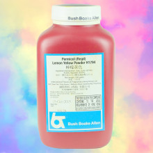 Bột Màu Vàng Chanh Bush Boake Alien 500gr HK1794