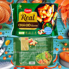 Chả giò kiểu Sài Gòn Real hải sản Cầu Tre 400g