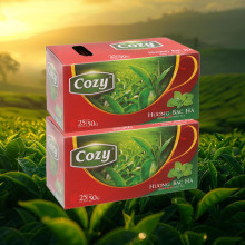 Trà bạc hà Cozy Mint Flavored Tea 50g (25 gói x 2g)